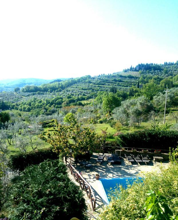 Casa Mezzuola Agriturismo Villa Greve in Chianti Ngoại thất bức ảnh